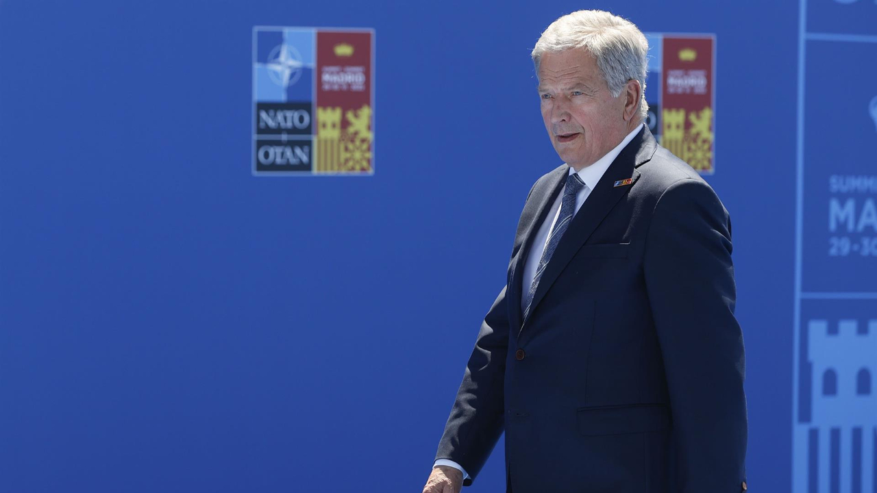 O Presidente da Finlândia, Sauli Niinistö