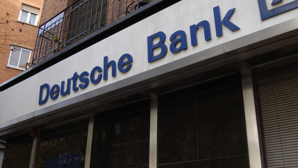 Sucursal do Deutsche Bank em Madrid.