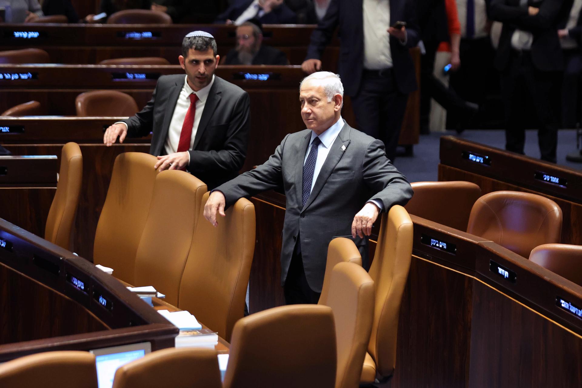 O primeiro-ministro israelense, Benjamin Netanyahu