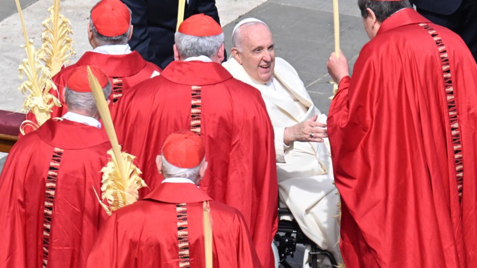 Papa Francisco celebrou Missa do Domingo de Ramos na Basílica de São Pedro, no Vaticano