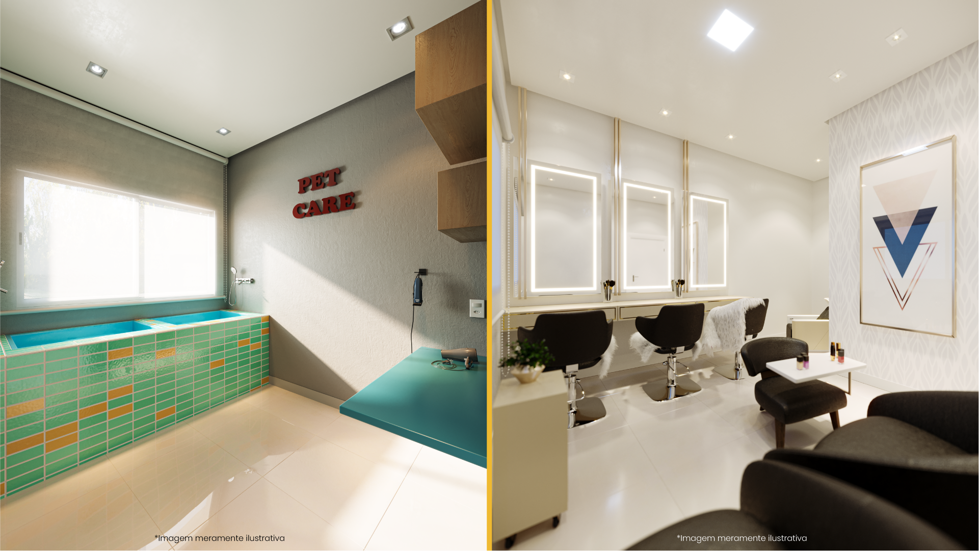 Com espaços comuns em condomínios fechados, a família ganha mais lazer e tempo de qualidade