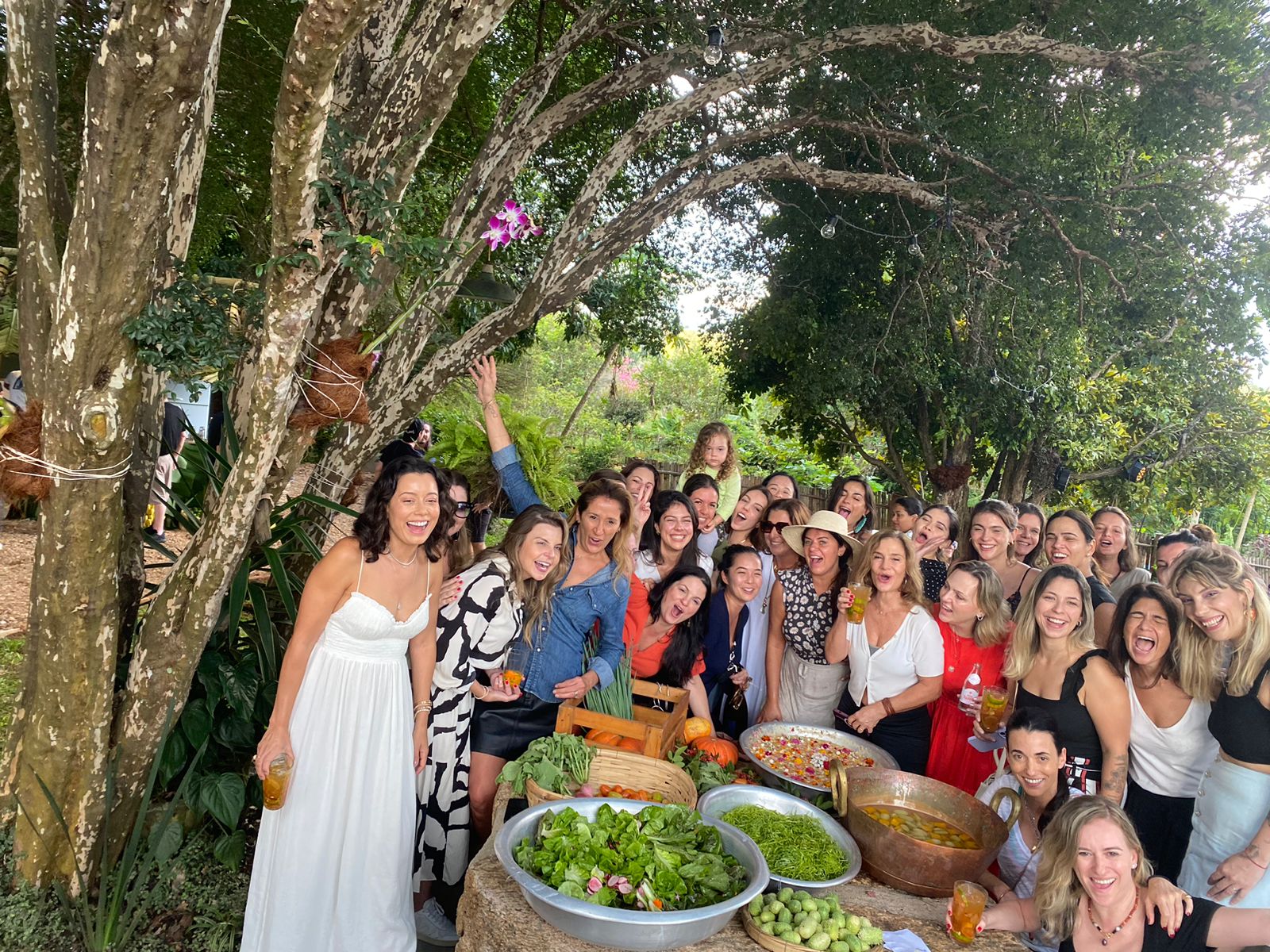 Parte da turma convidada para a visita ao Sítio Rueda: dia de descobrir os segredos do sétimo melhor restaurante do mundo.