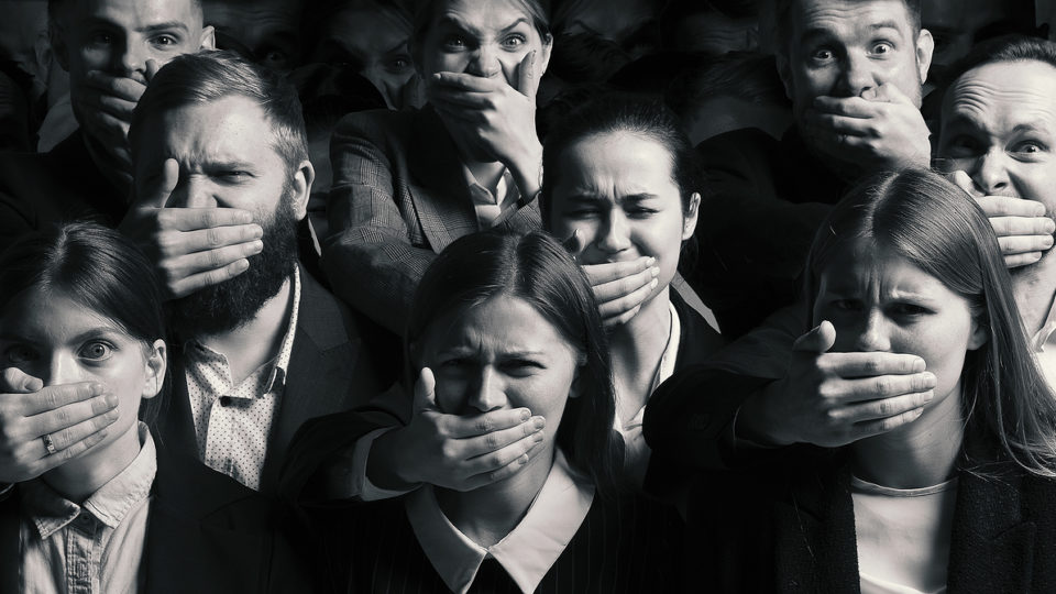 Censura durante a pandemia pelo governo americano