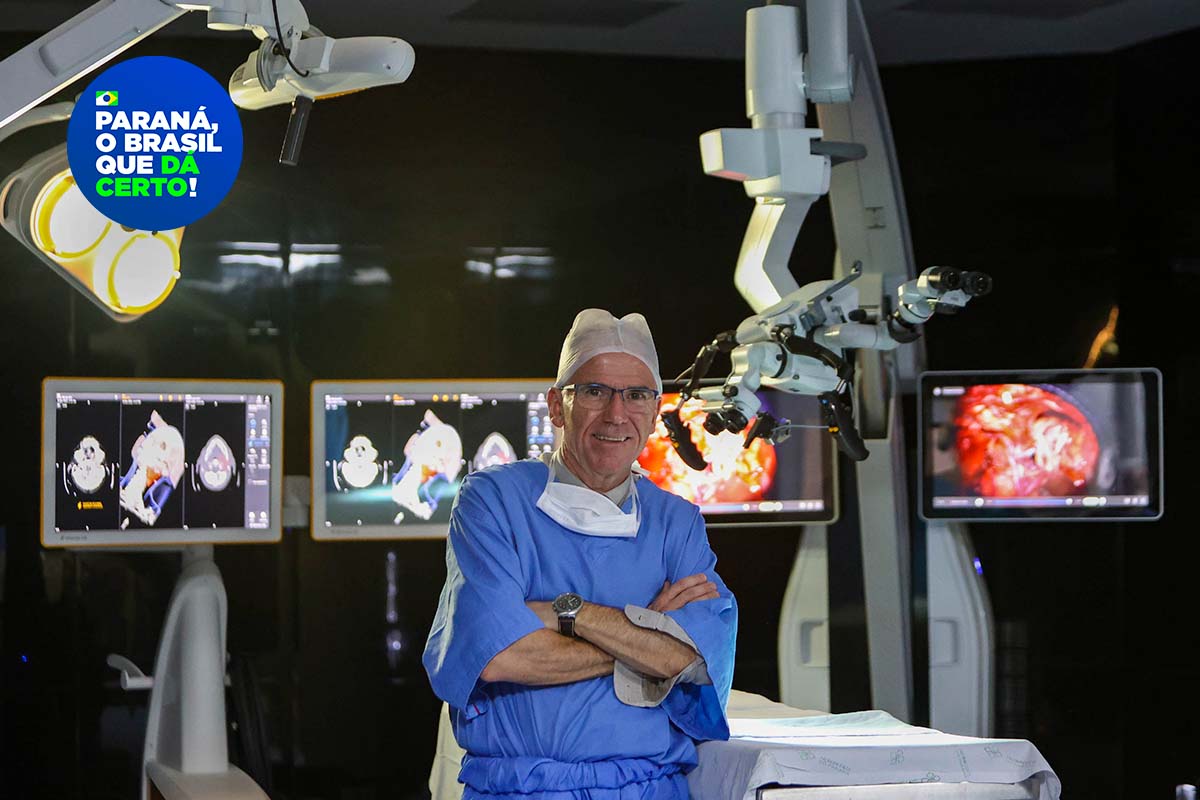 Tecnologia é aliada da medicina no Centro Hospitalar de Reabilitação do Paraná.