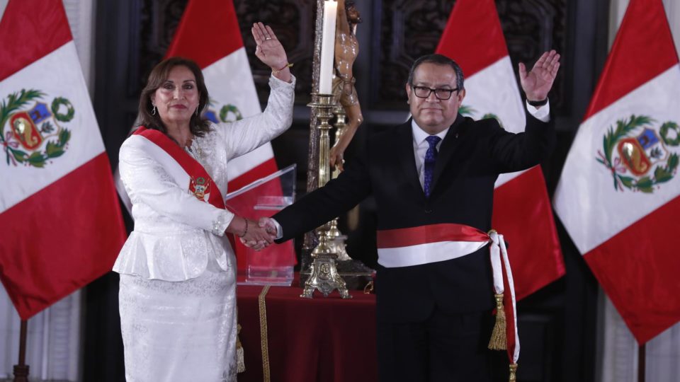 Peru: Dina Boluarte e Luis Alberto Otárola