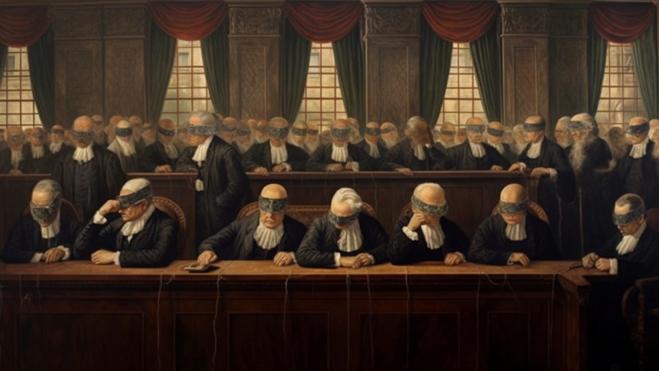 Na nova doutrina política, a democracia, ao invés de ser o regime do povo (demo + cracia), passa a ser visualizada como um sistema em que quem dita as regras é uma pequena elite qualificada