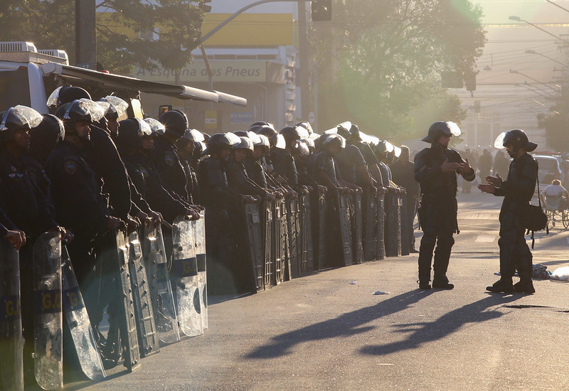 Ação policial na cracolândia