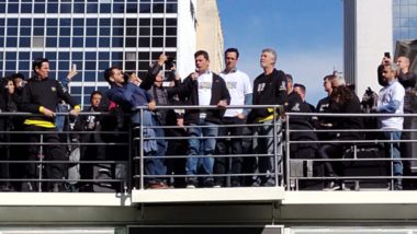 Moro e Deltan na Marcha para Jesus