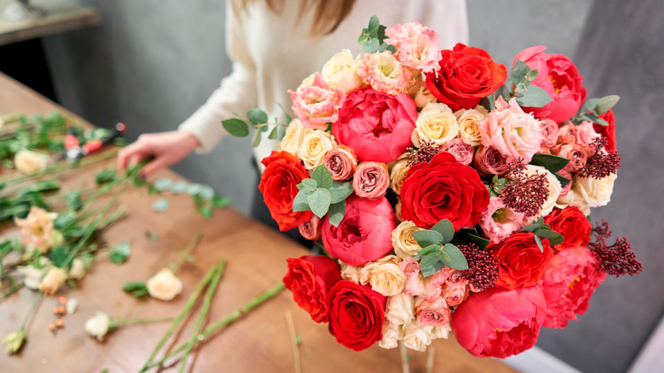 Diferentes arranjos podem ser feitos com flores, e cada uma delas transmitem diferentes sentimentos