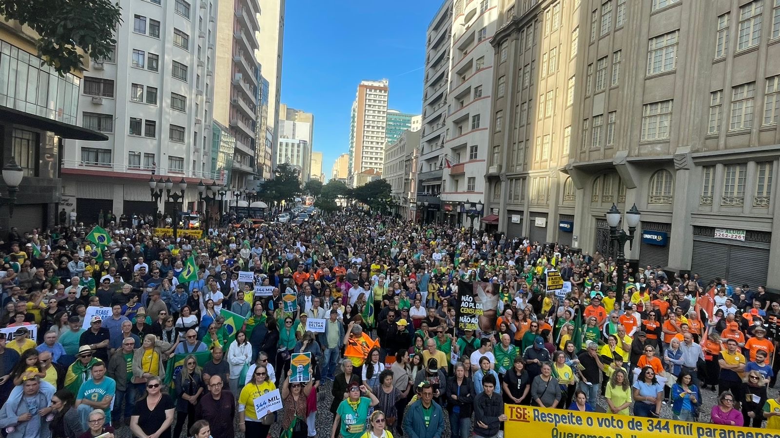 Manifestação - Deltan Dallagnol - Curitiba