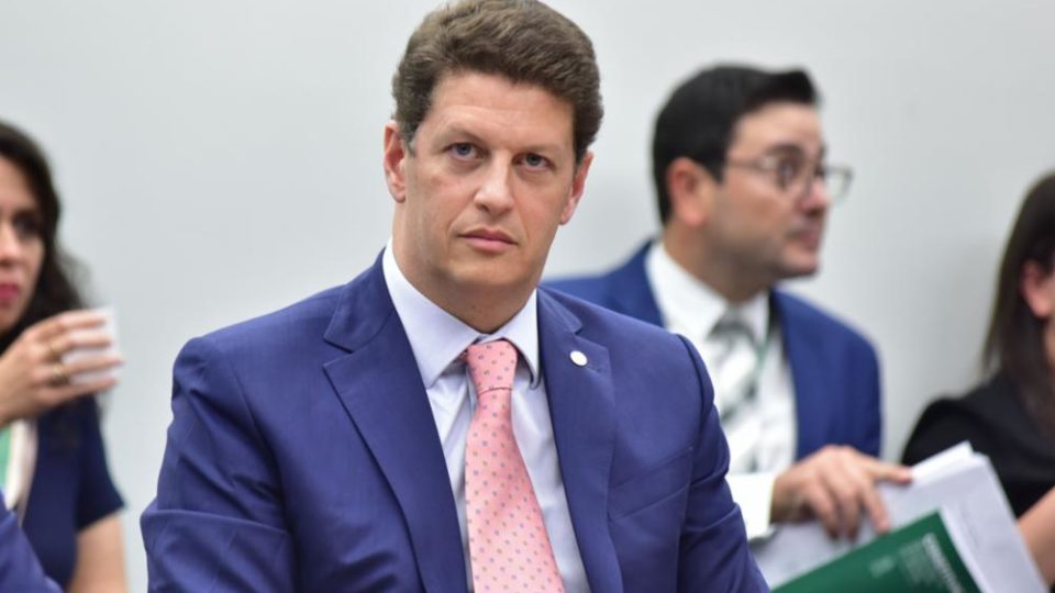 O deputado federal Ricardo Salles (PL) confirma que não será o candidato do PL à Prefeitura de São Paulo