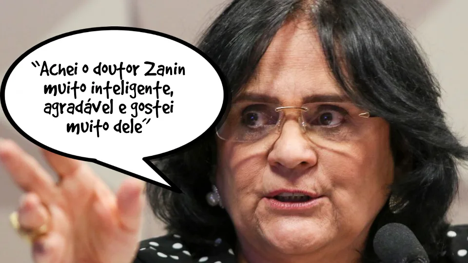 “Achei o doutor Zanin muito inteligente, agradável e gostei muito dele”