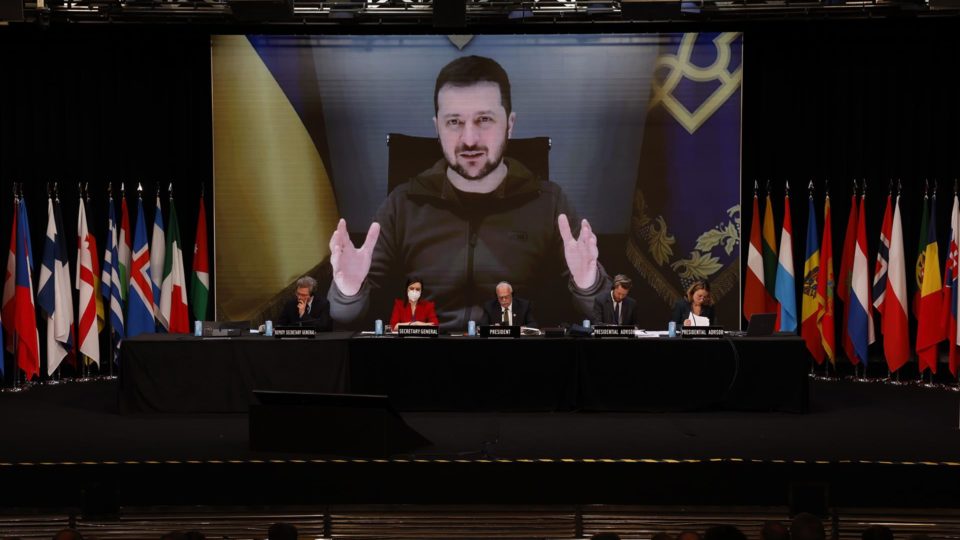 Zelensky, OTAN
