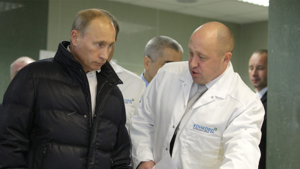 Putin com Prigozhin