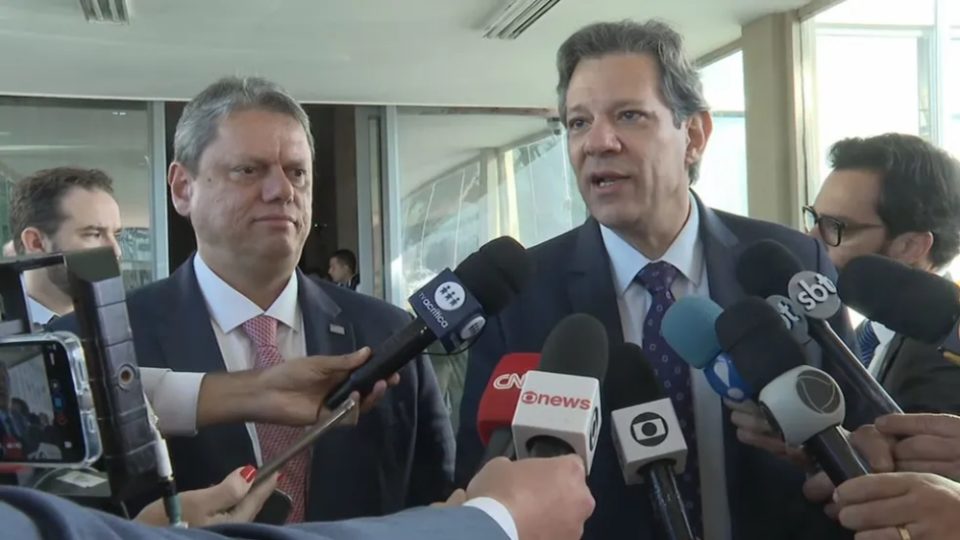 Tarcísio e Haddad