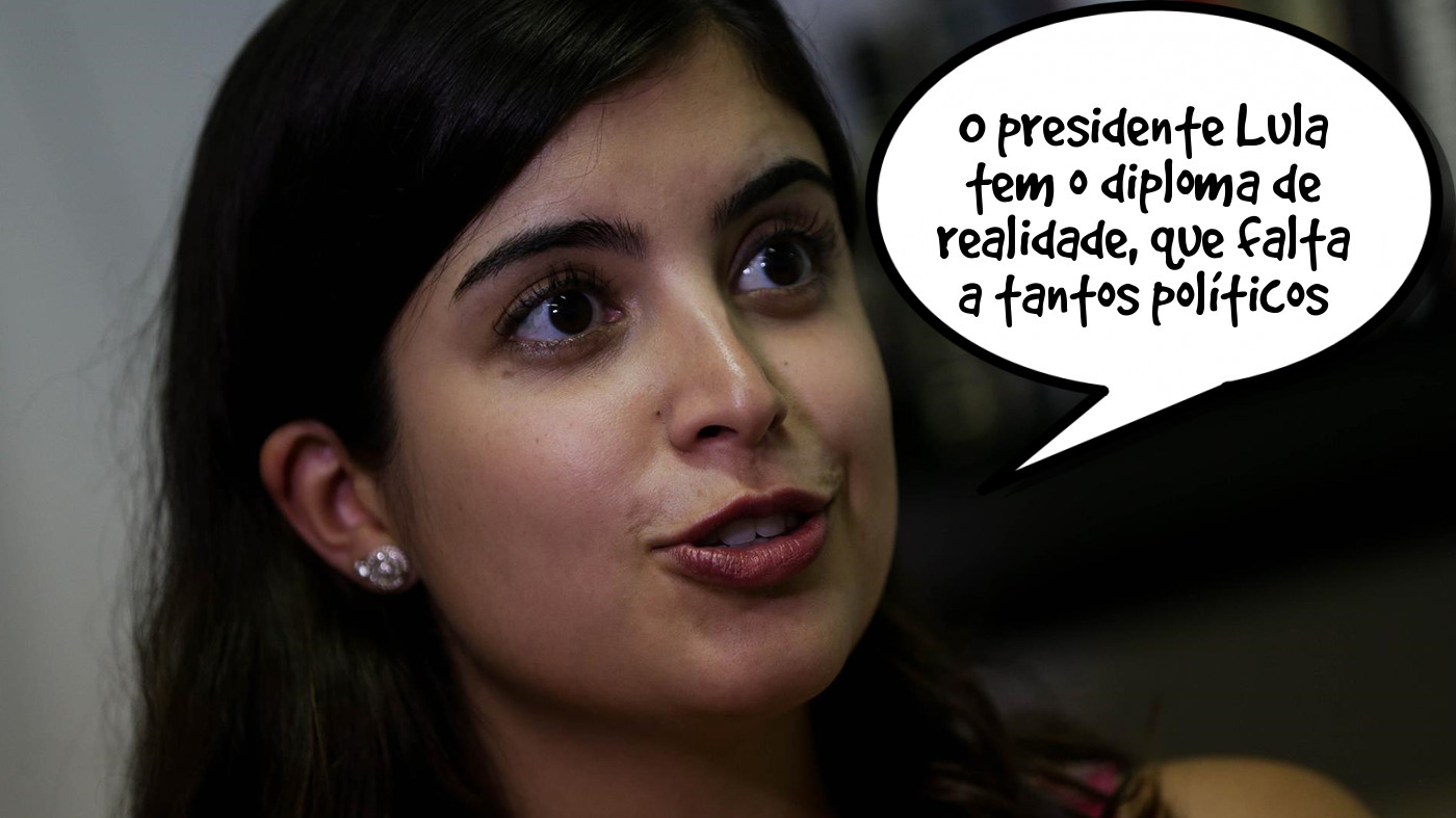 Tabata Amaral: “O presidente Lula tem o diploma de realidade, que falta a tantos políticos”