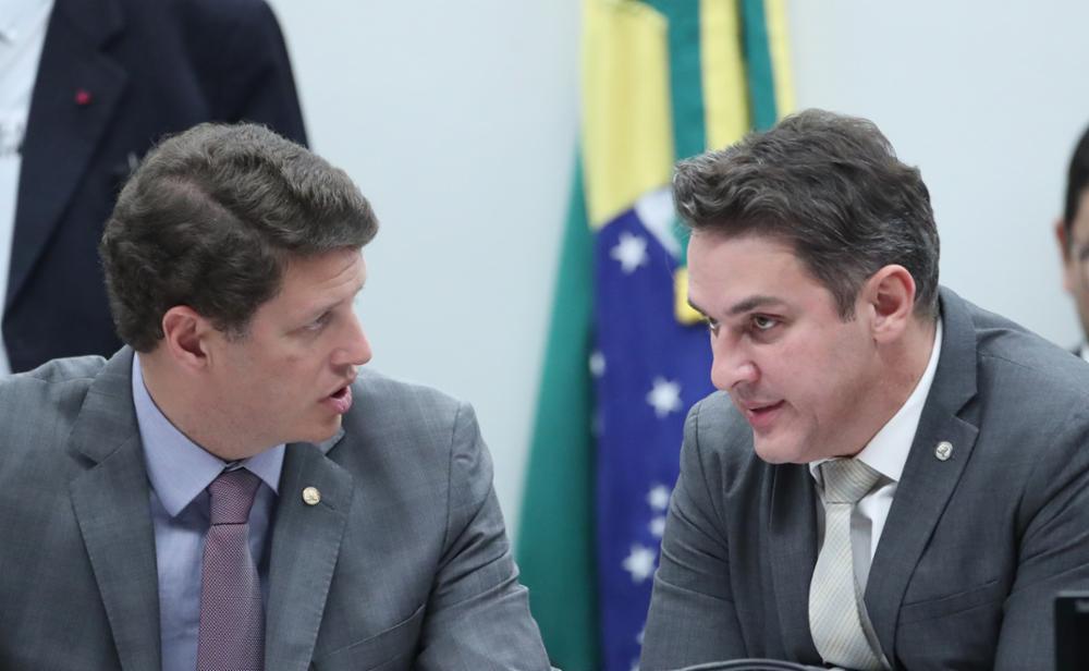 Presidente e relator da CPI do MST, deputados Zucco e Salles
