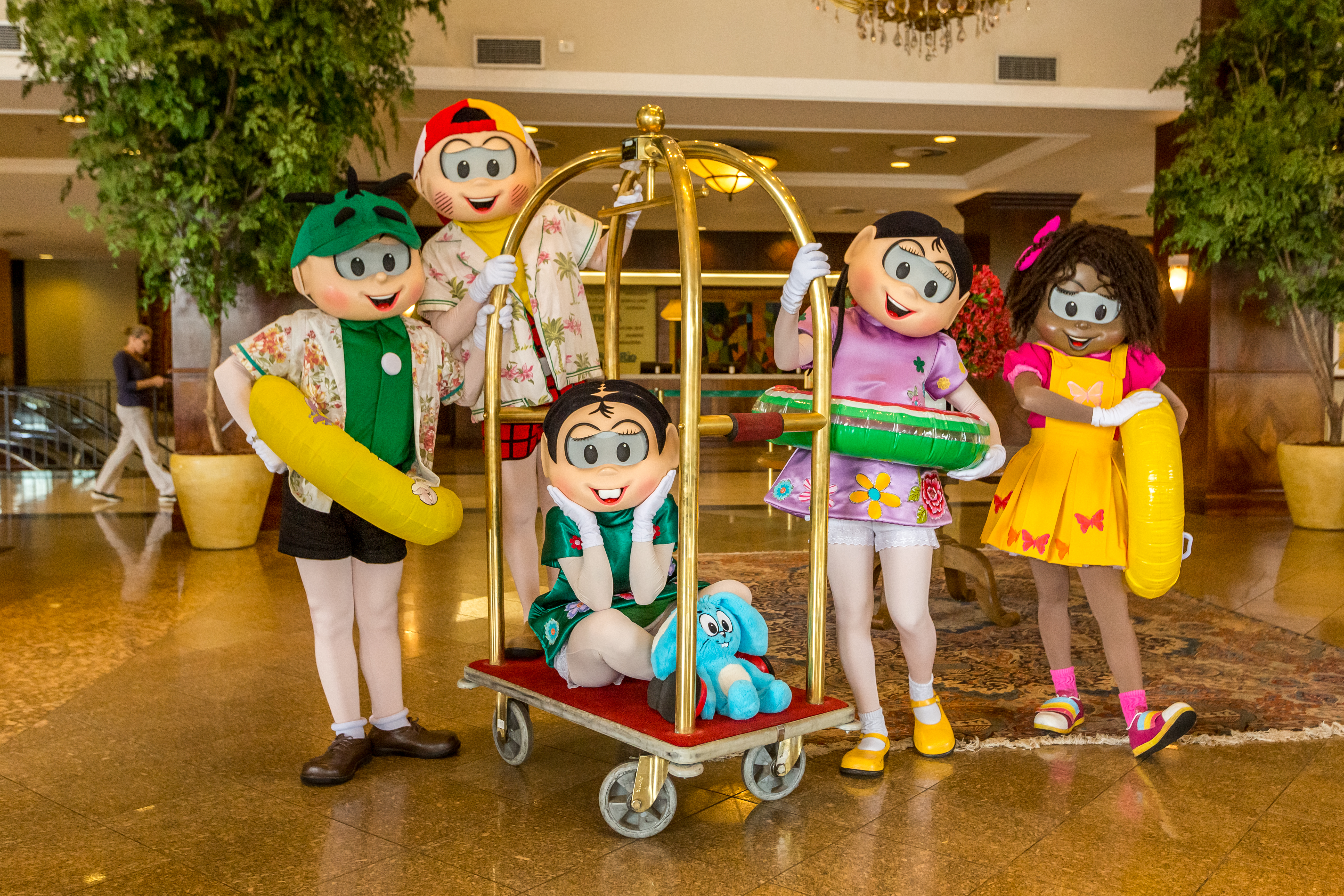 Bourbon Atibaia Resort oferece ambientes de lazer e suítes temáticas da Turminha mais amada do Brasil: A Turma da Mônica