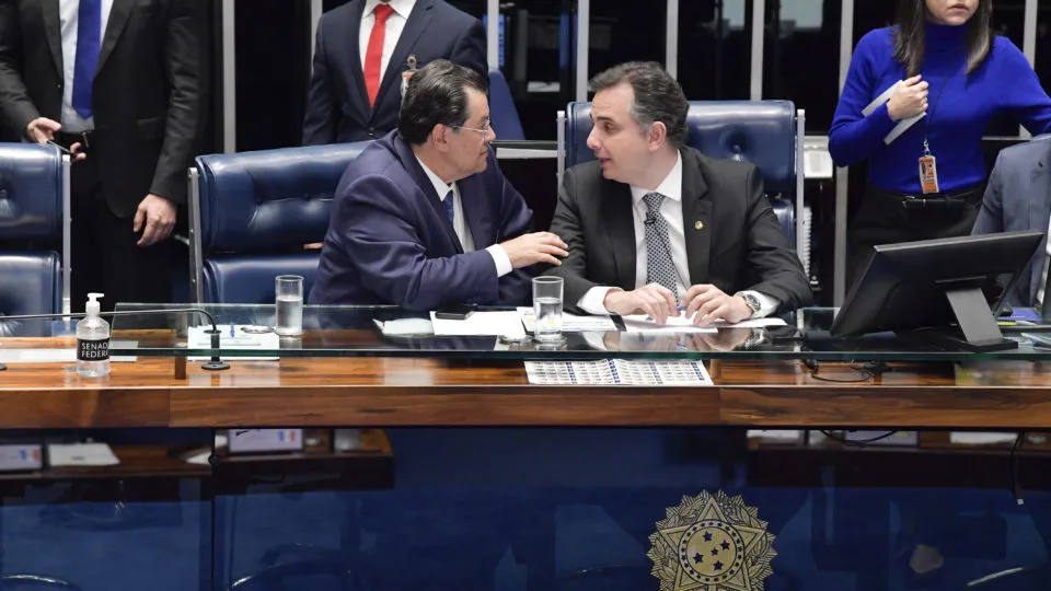 Eduardo Braga e Rodrigo Pacheco