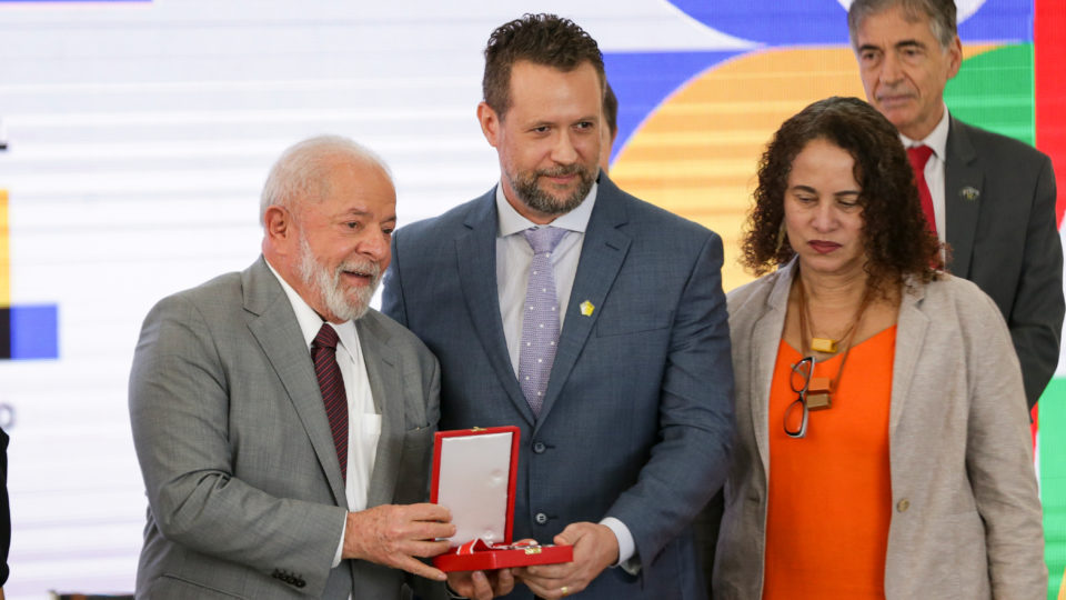 Marcus Lacerda e Lula
