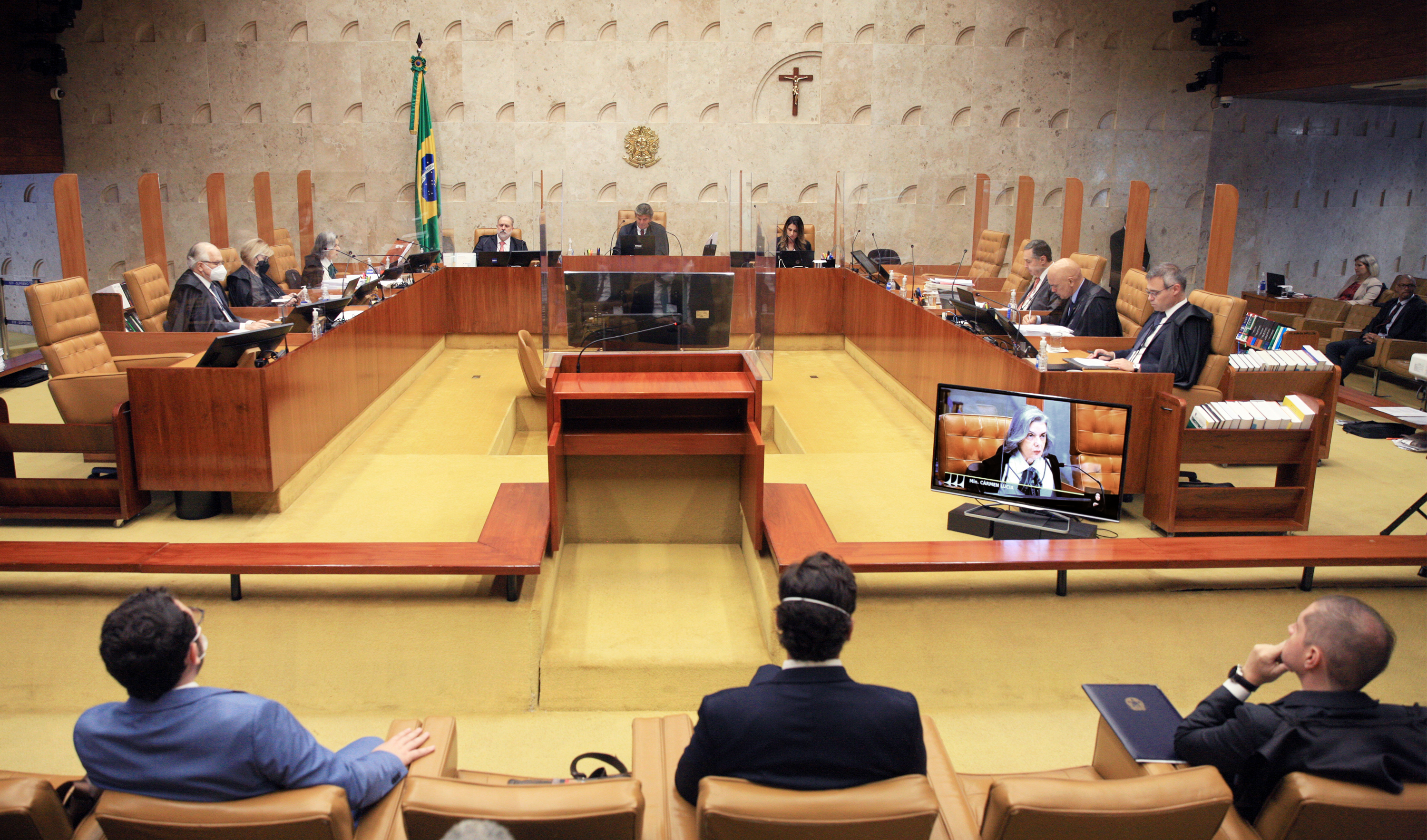 Sessão plenária do STF em 2022