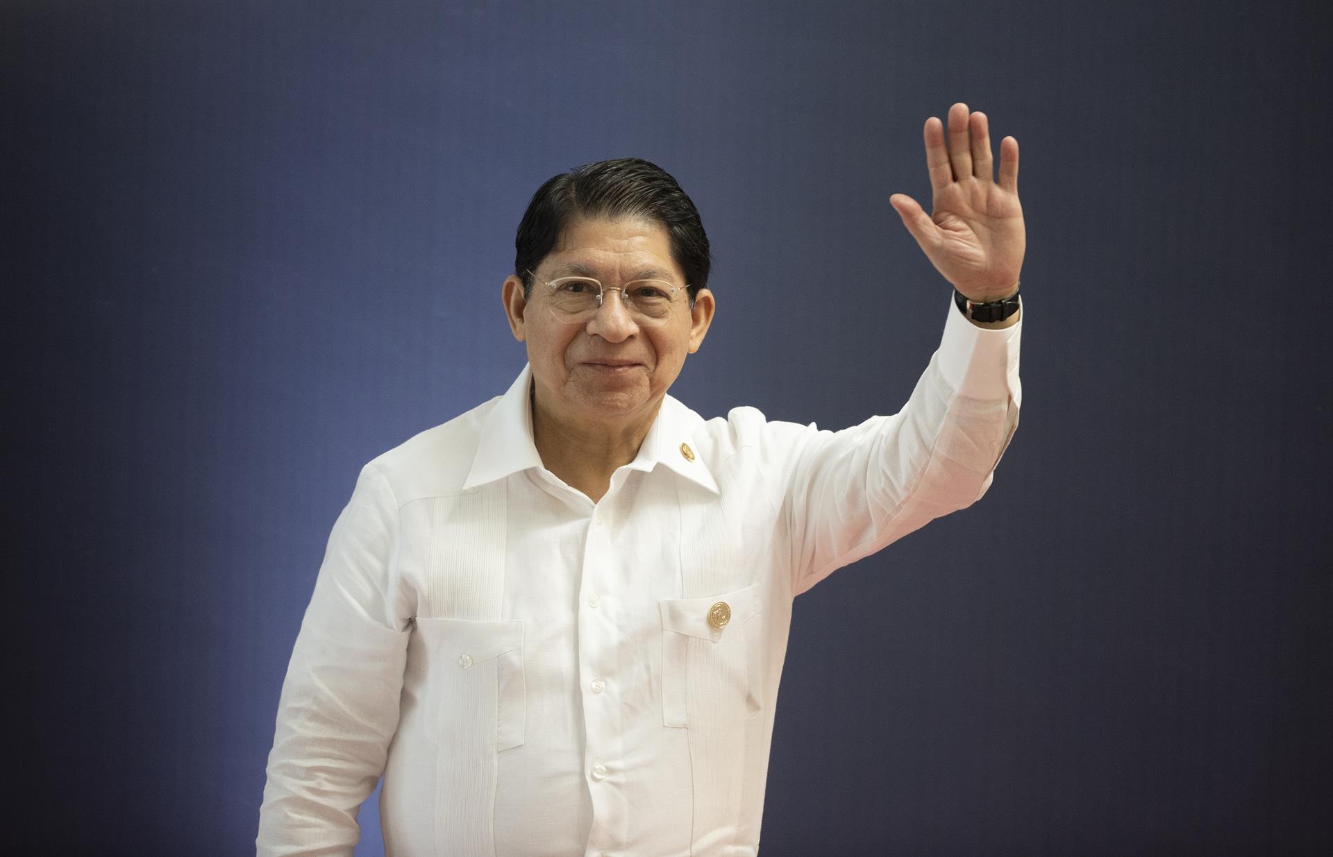 O ministro das Relações Exteriores da Nicarágua, Denis Moncada