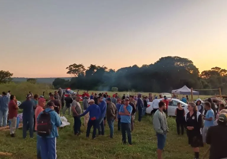 Invasão do MST em fazenda no município de Hidrolândia (GO) mobilizou 600 famílias