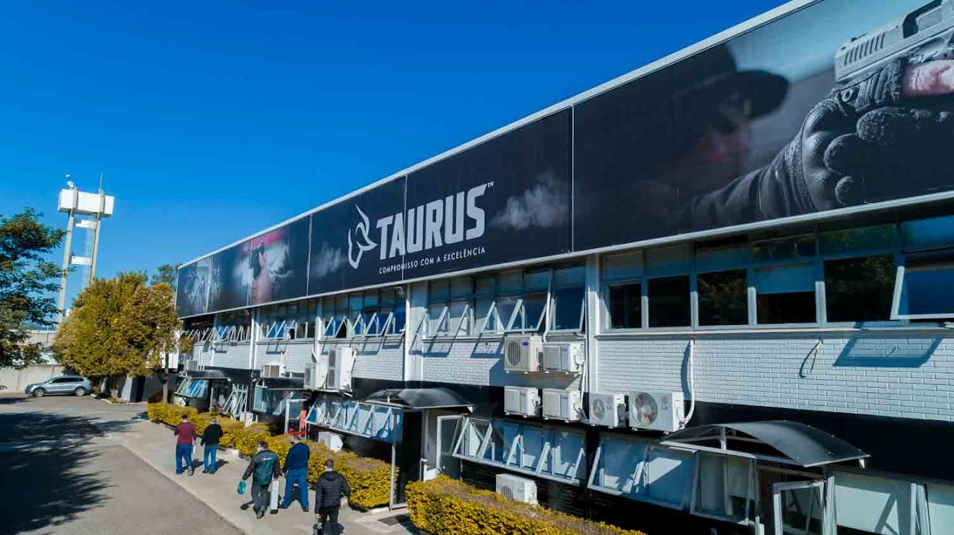 Fábrica da Taurus em São Leopoldo, no Rio Grande do Sul