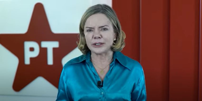 Deputada federal Gleisi Hoffmann, presidente nacional do PT