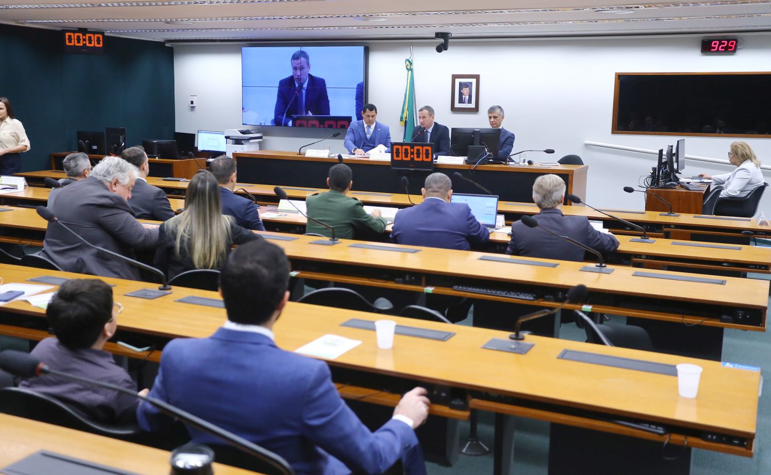 Sessão da Comissão de Segurança Pública da Câmara dos Deputados