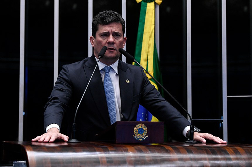 Sergio Moro (União-PR) acumula decisões e medidas de combate à escalada do crime organizado.