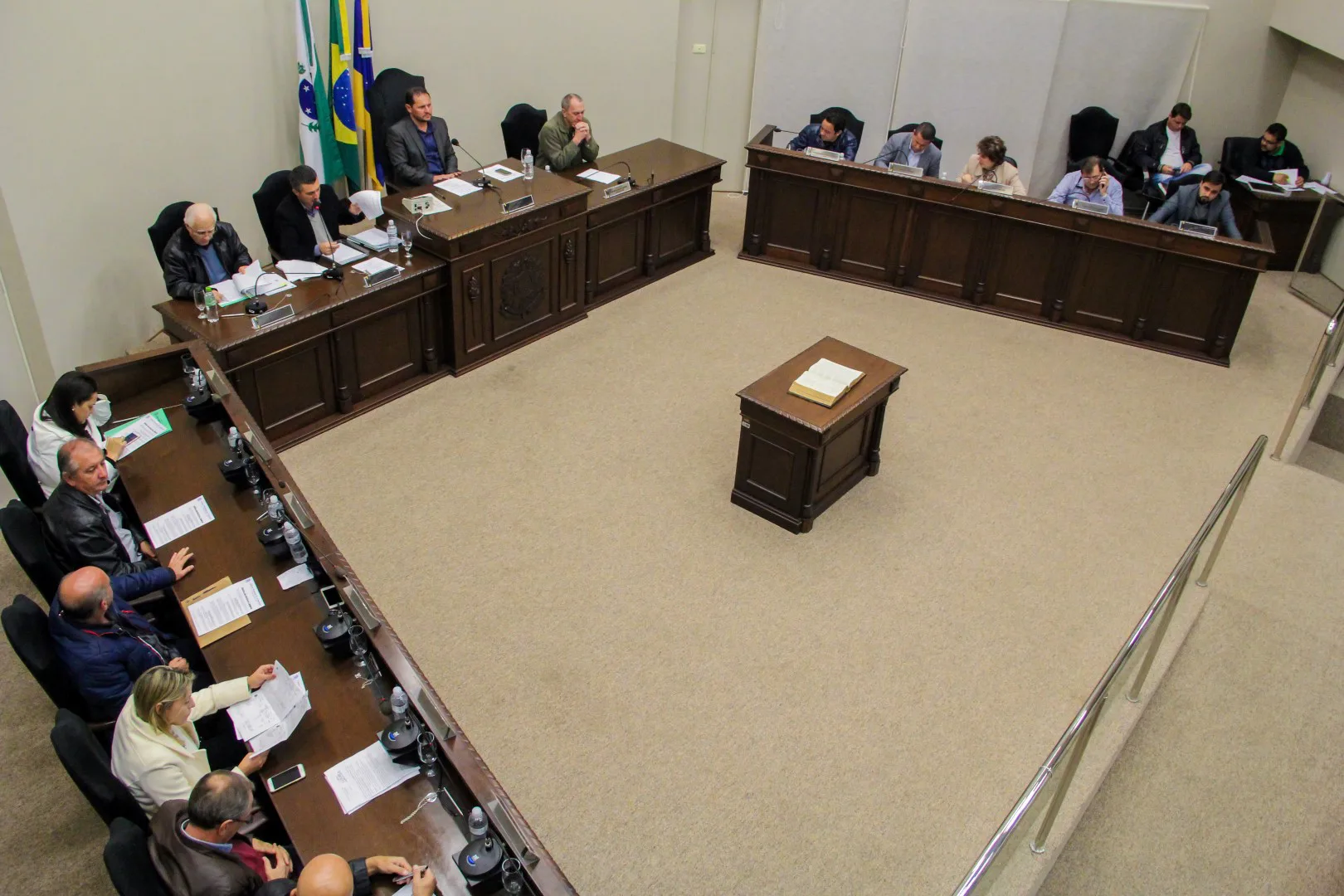 Plenário da Câmara Municipal de Arapongas.