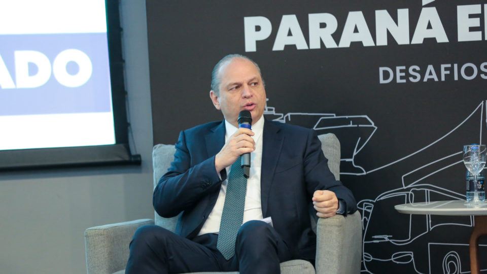 Ricardo Barros participa do evento "Paraná em perspectiva", promovido pela Gazeta do Povo em Curitiba