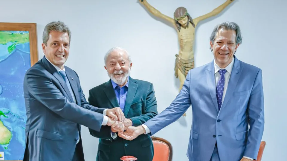Brasil - Argentina - Lula - Haddad - Sérgio Massa