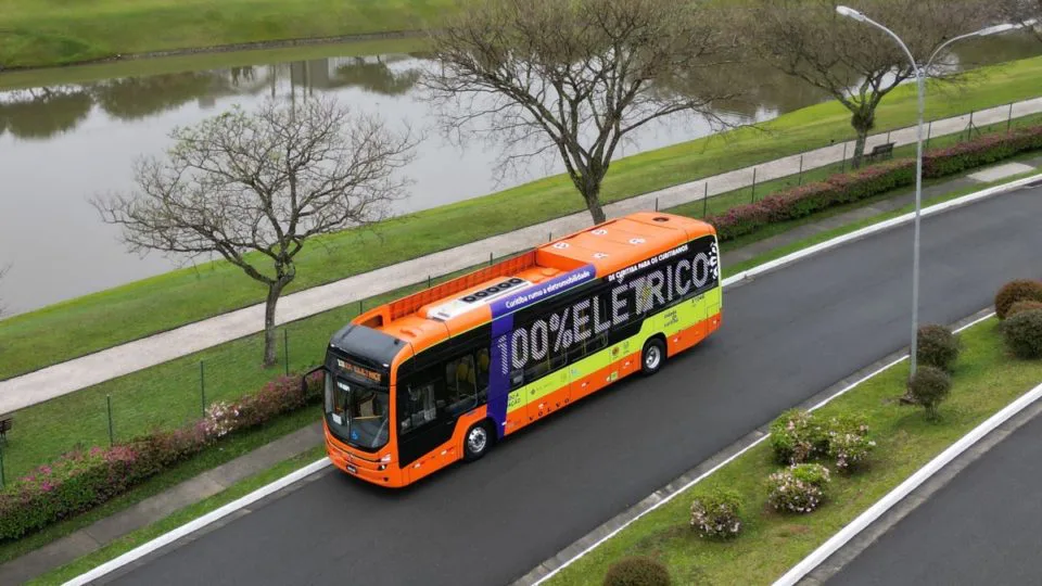Ônibus elétrico da Volvo