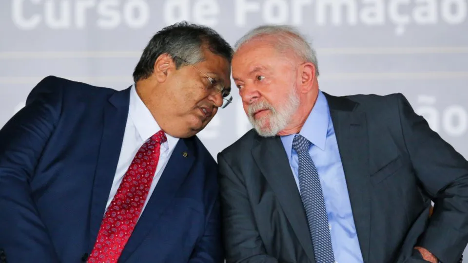 Flávio Dino com Lula