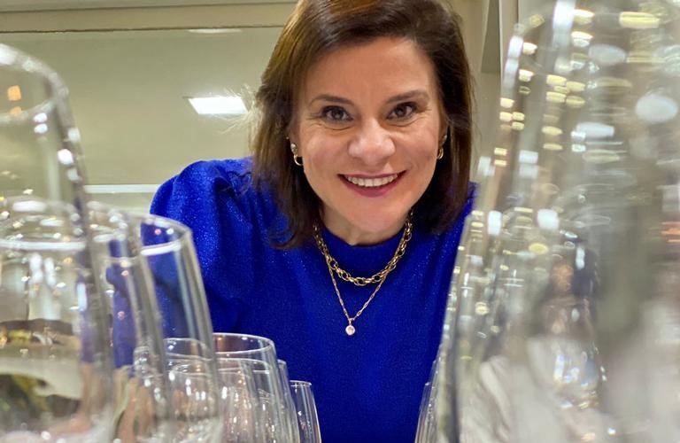 Sommelière Lindslei Monteiro Antunes.