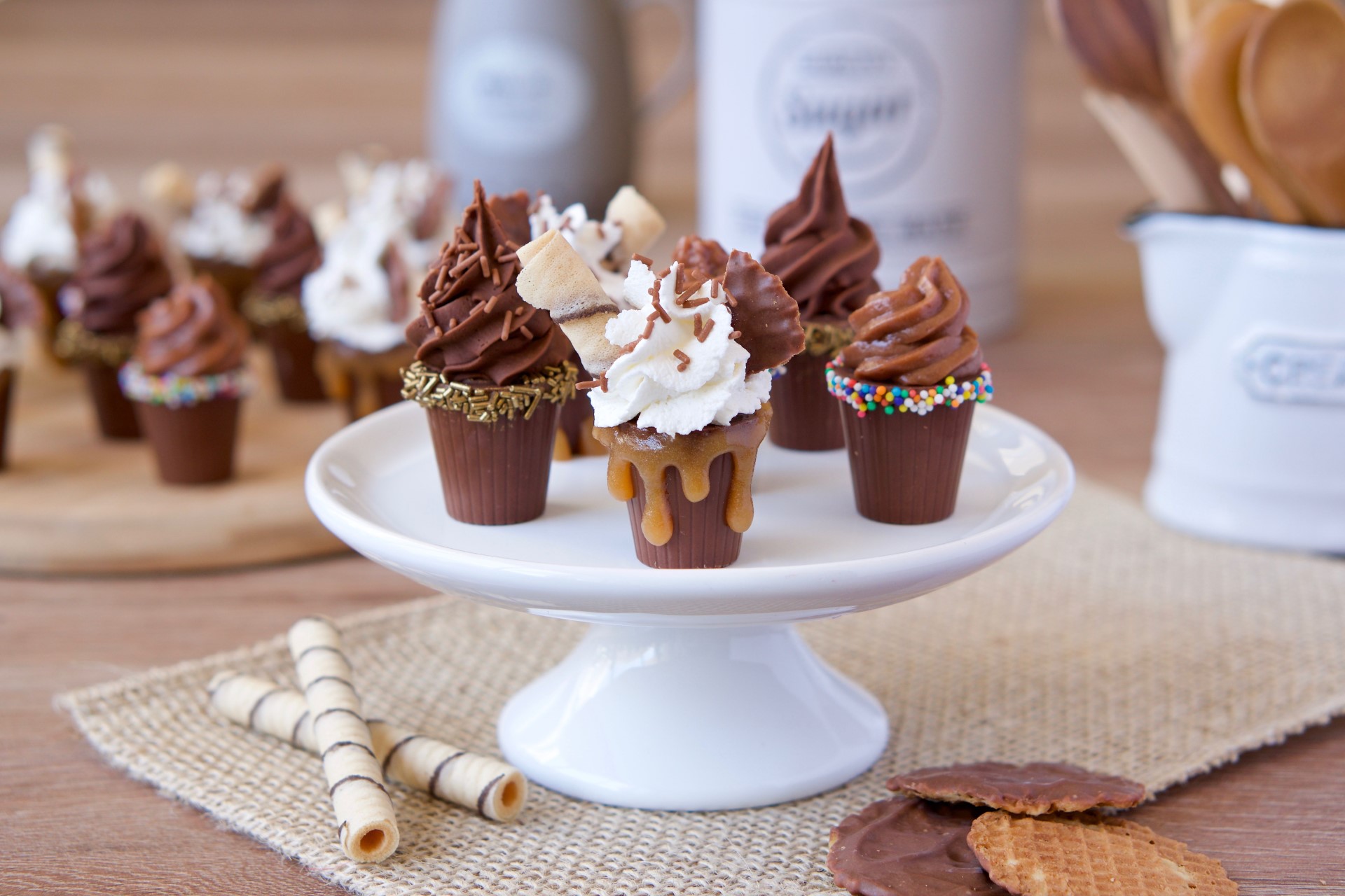 Doce feito com produtos da Barion.