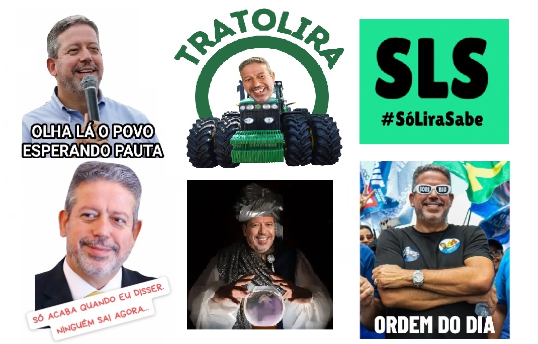 Em grupos de assessores no WhatsApp, fazem sucesso as figurinhas de Lira relacionadas a postura do presidente. Entre as piadas, os assessores responsáveis pelo plenário usam siglas como “RIL”, que significa “Regimento Interno do Lira” e “SLS” para “só Lira sabe”.