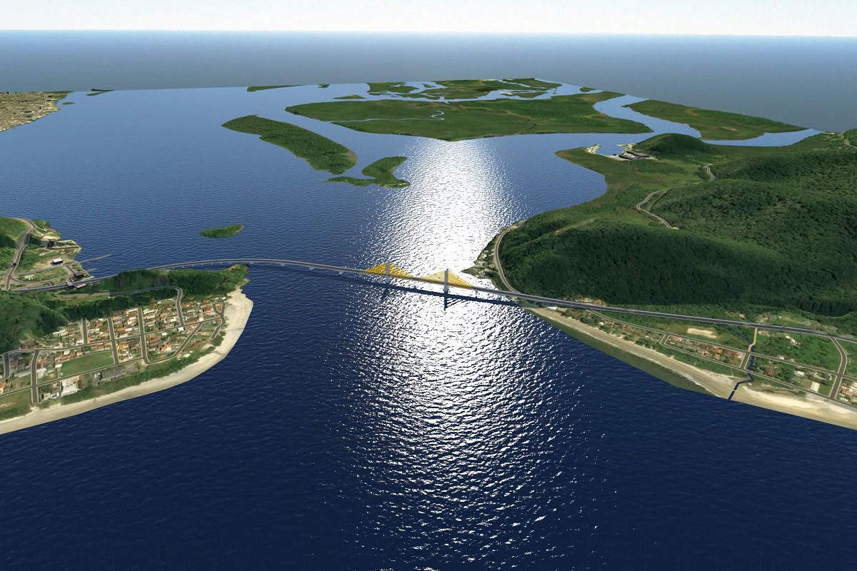 Investimento na Ponte de Guaratuba é previsto em R$ 386,9 milhões.