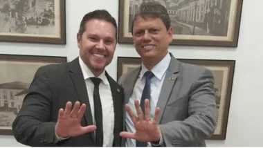 Danilo Campetti é ex-assessor de Tarcísio e pode se beneficiar com a mudança no secretariado.