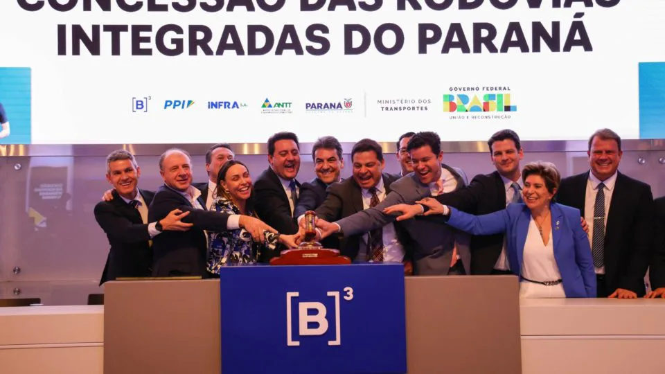 Grupo Pátria arrematou o lote 1 do pedágio no Paraná em leilão realizado na B3, em agosto.