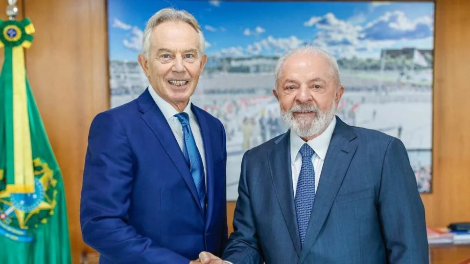Lula e Blair
