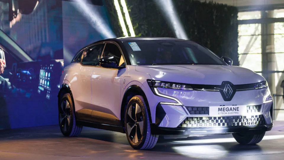 Novo Megane E-tech 100% elétrico