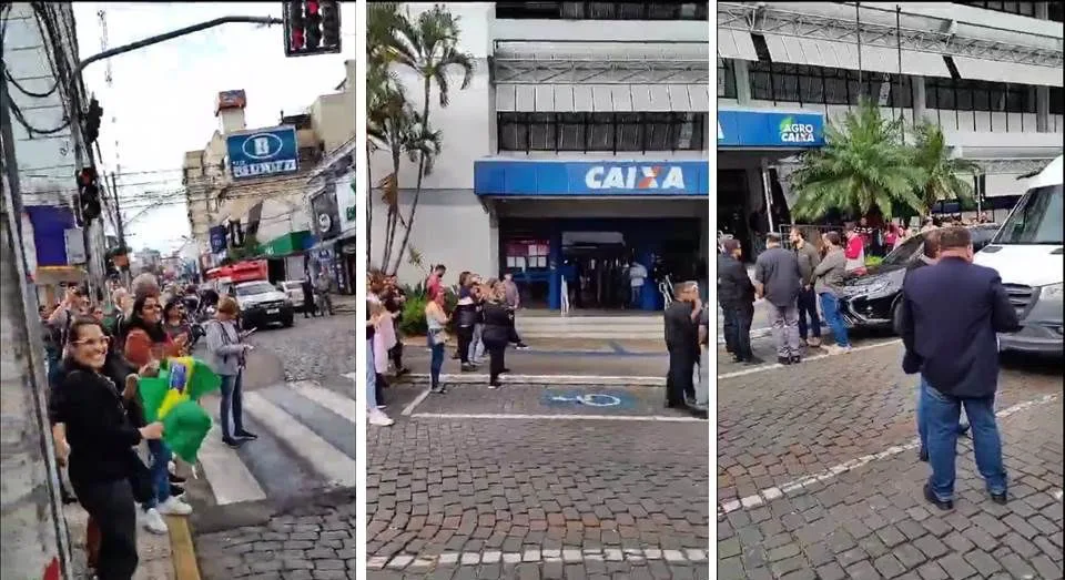 Protesto contra Janja