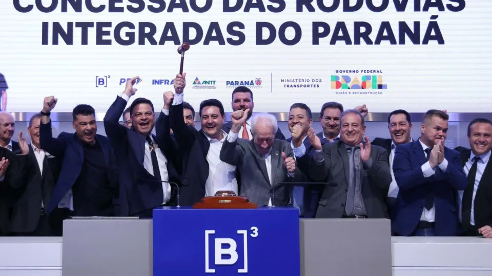 Leilão do lote 2 do pedágio paranaense foi realizado no dia 29 de setembro, na B3.
