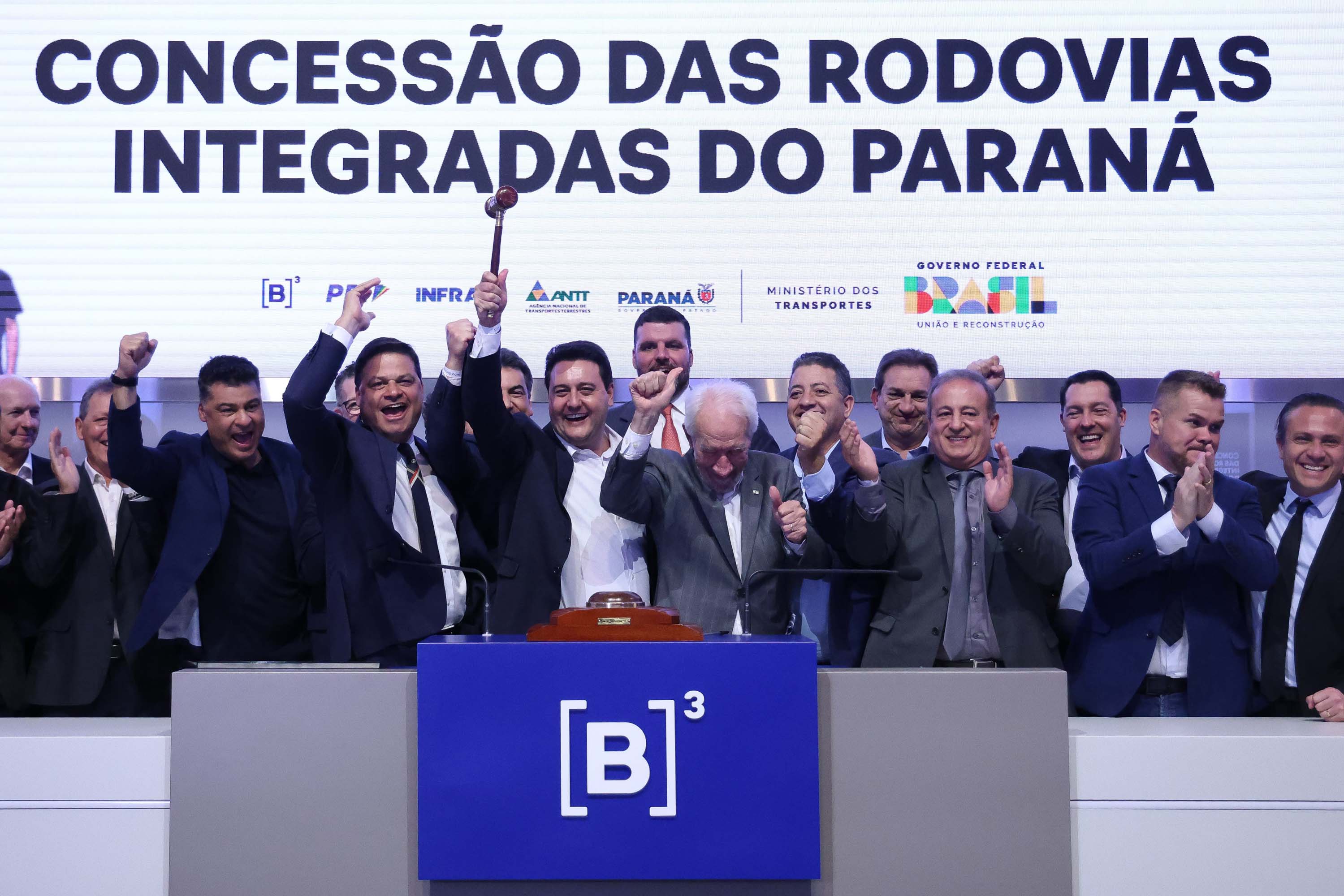 Leilão do lote 2 do pedágio paranaense foi realizado no dia 29 de setembro, na B3.