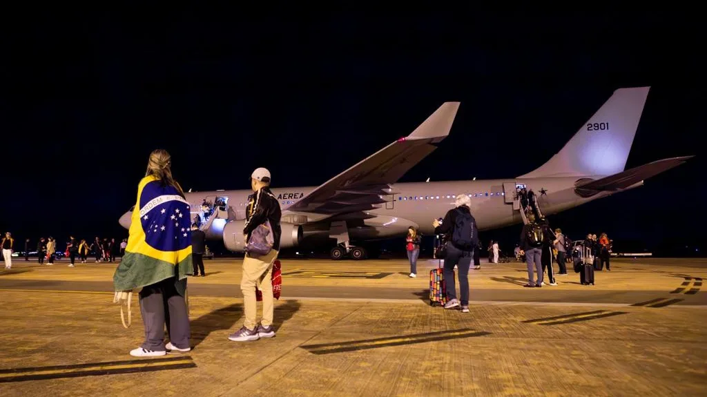 Brasileiros resgatados