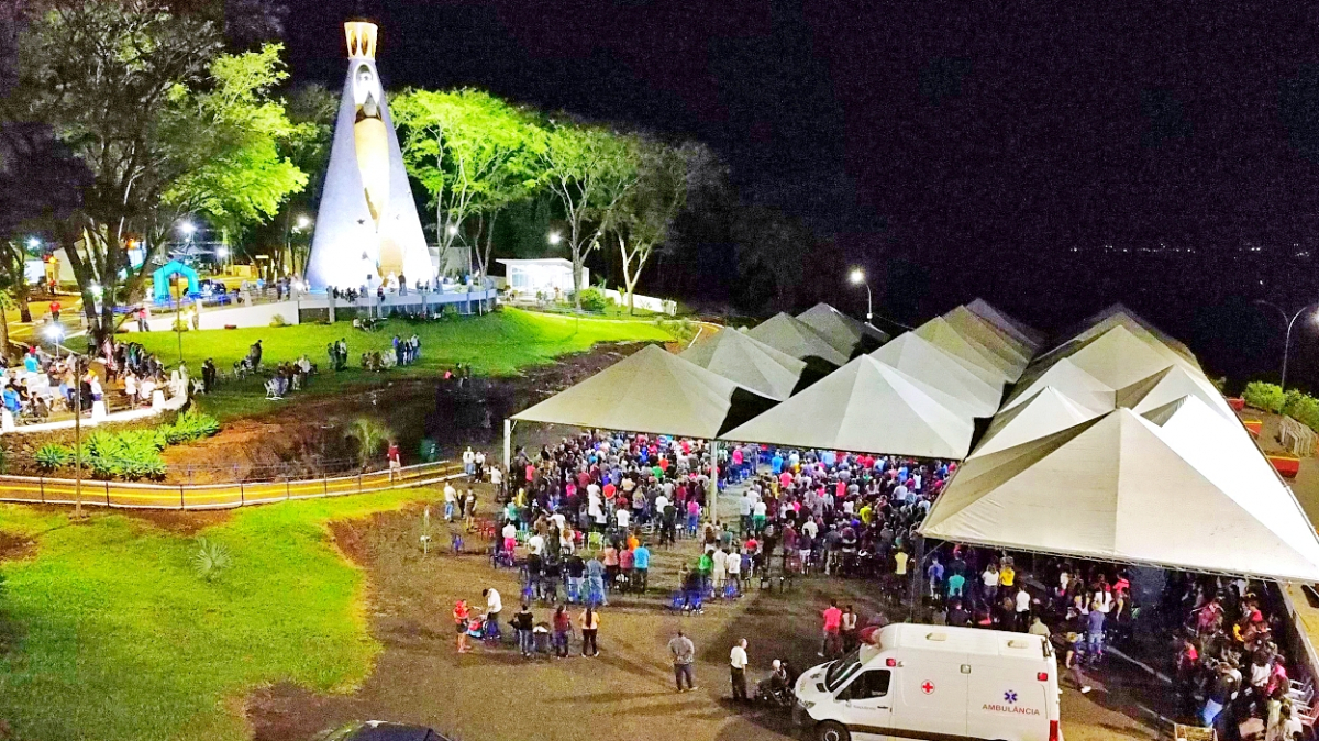 Itaipulândia receberá 100 mil visitantes nos nove dias de festividade no Santuário de Nossa Senhora Aparecida.