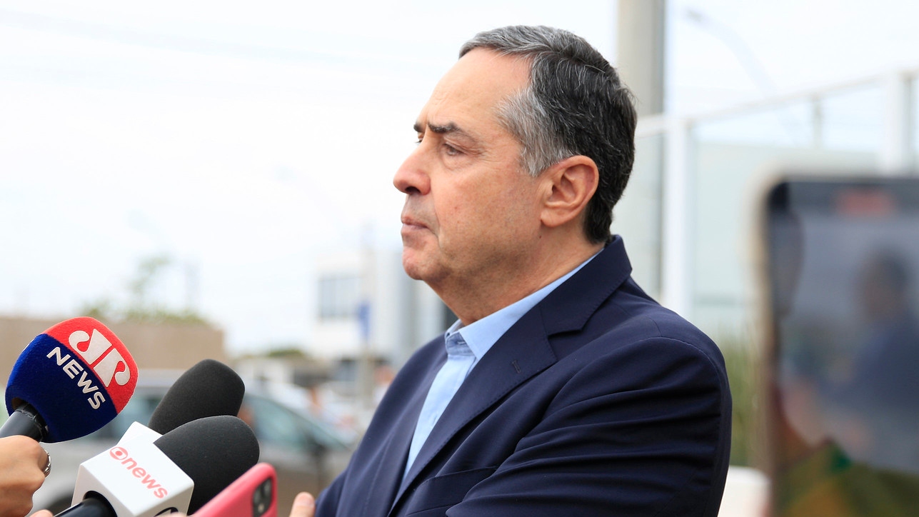 O presidente do STF, ministro Luís Roberto Barroso.